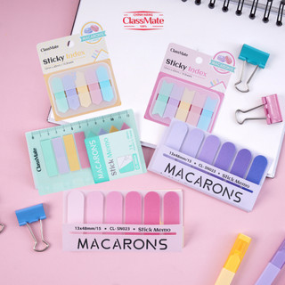 Giấy note đánh dấu trang classmate sticky note, giấy nhớ ghi chú hình macaron nhiều màu tiện dụng cl-sn023/sn024/sn025