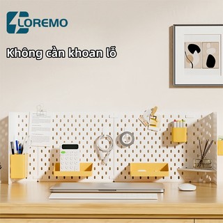 Kệ pegboard decor，việc để đồ đa năng treo tường,bảng treo đồ đục lỗ decor tường,DIY Desk Decor