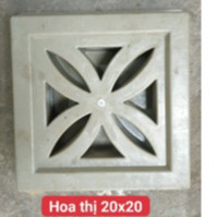 Khuôn đúc nhựa đổ xi măng 20x20x6cm (bộ 3 cái khác nhau)