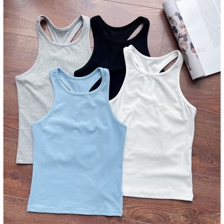 LENCLOTHING áo ba lỗ nữ basic 10869