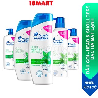 Dầu Gội Head & Shoulders Shampoo Bạc Hà Mát Lạnh