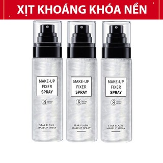 Xịt Khoáng Ngọc Trai Khóa Lớp Makeup Trang Điểm Giữ Ẩm Lớp Nền Giúp Da Căng Bóng Chính Hãng
