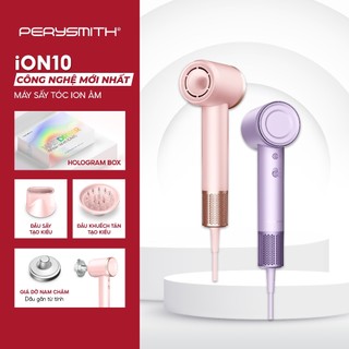 PerySmith iON10 Máy Sấy Tóc ION Hóa Thông Minh Chăm Sóc Tóc Và Da Đầu 1600W