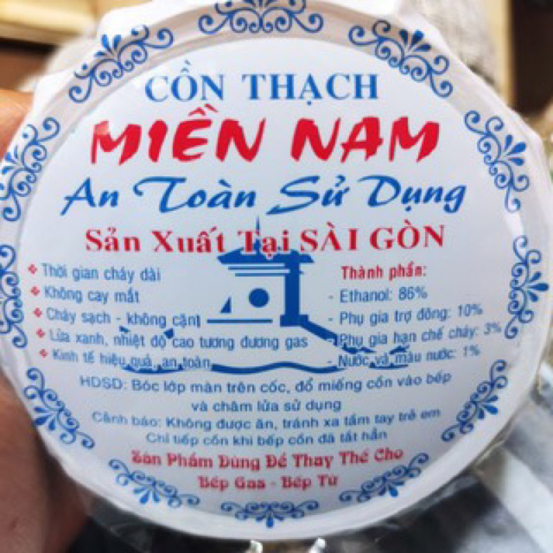 1 THÙNG CỒN THẠCH MIỀN NAM ( Sử dụng an toàn )
