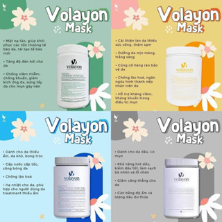 Mặt nạ Volayon - Mặt nạ tảo xoắn từ xứ kim chi Hộp full 500g
