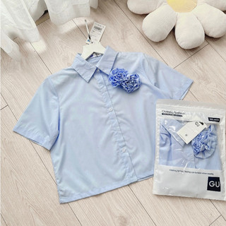 ÁO SƠ MI GU CỘC HOA NGỰC