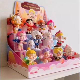 Mô hình Candy Monster Town - Blind Box - Decor trang trí