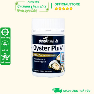 Viên uống Oyster Plus Goodhealth hỗ trợ tăng cường sinh lực, tăng cường đề kháng nam giới (60 viên)