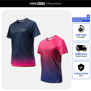 Combo 2 áo thun thể thao chạy bộ siêu nhẹ thấm hút đa dạng màu sắc Coolmate