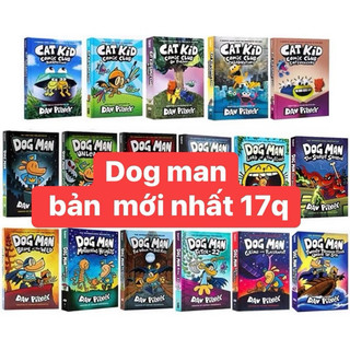 Nhập khẩu - dog man 17q, 17q bản cập nhật mới nhất tặng kèm audio