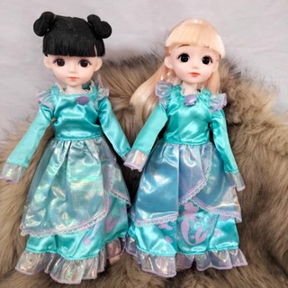 Búp bê có khớp cử động mắt 3d bjd 1/6 30 cm 12 inch