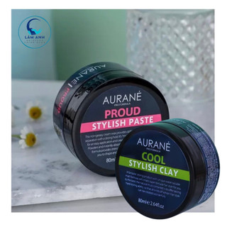 Aurane Sáp Tạo Kiểu Bóng Tóc Proud Stylish Paste 80ml