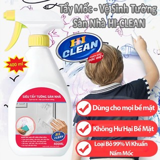 Chai xịt tẩy nấm mốc vết bẩn tường nhà freeme hi-clean 400ml chính hãng tẩy nấm mốc tường nhà, sàn gạch
