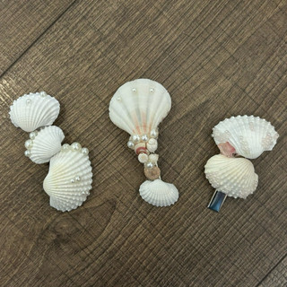 (CÓ SẴN -ẢNH THẬT) KẸP TÓC VỎ SÒ 🐚🪸