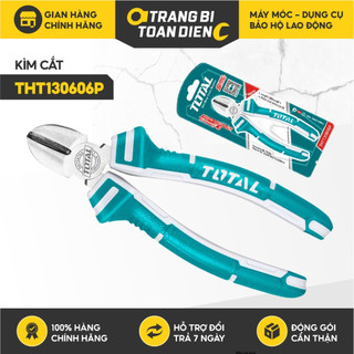 Kìm cắt dây điện total tht130606p chiều dài 115mm - 180mm, 4.5 inch - 7 inch, kềm cắt, thép hợp kim cao cấp, chính hãng