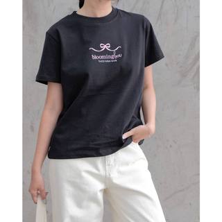 Áo thun babytee phối nơ - Blooming Baby Tee