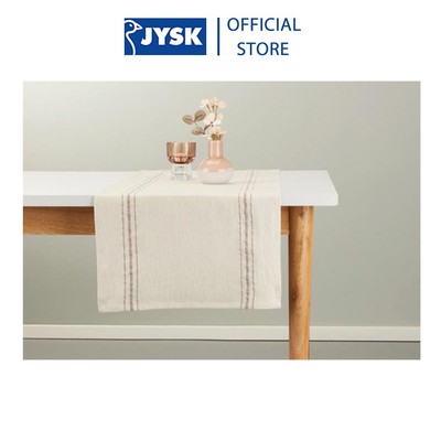 Khăn table runner | JYSK Kastanie | cotton | màu tự nhiên | R38xD150cm