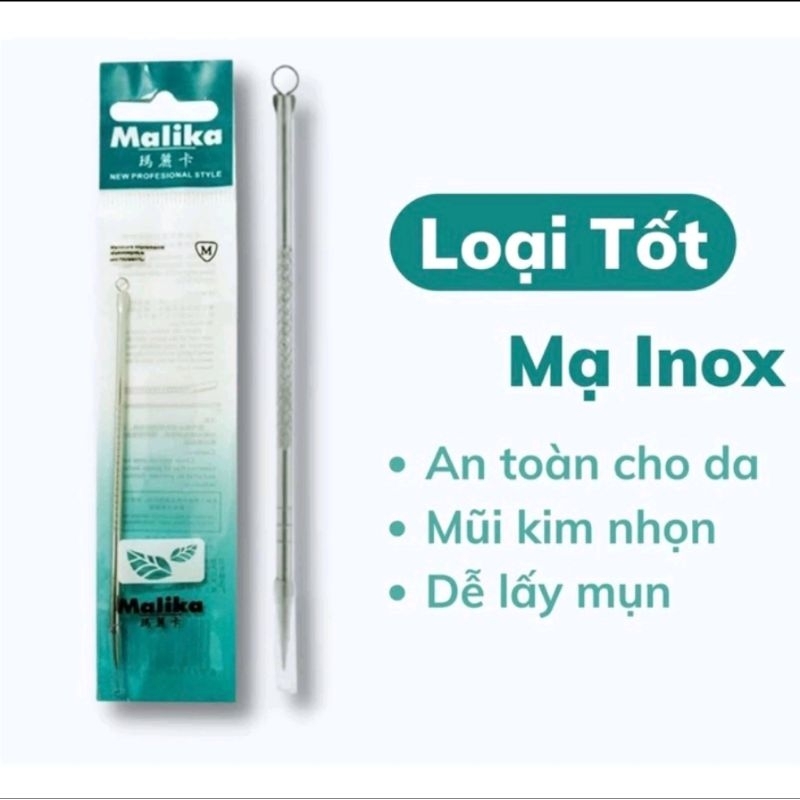 Que nặn mụn Malika que nặn mụn loại tốt