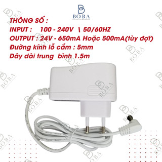 ADAPTER MÁY KHUẾCH TÁN TINH DẦU 24V/0,5A-0.65A | CỐC SẠC MÁY XÔNG TINH DẦU | NGUỒN