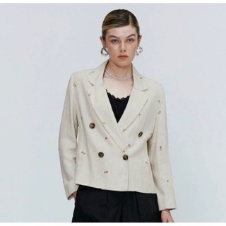 Blazer linen rayon Anasui xuất Hàn aize 88