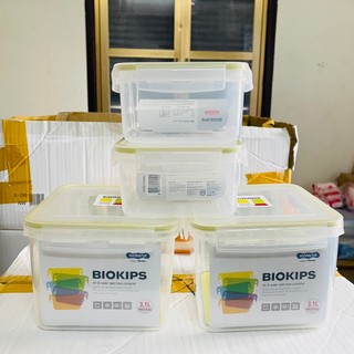 Hộp thực phẩm vuông Komax xuất xứ Hàn Quốc 3.1L, 1.1L, 300ml chất liệu an toàn, dùng lò vi sóng, đông lạnh