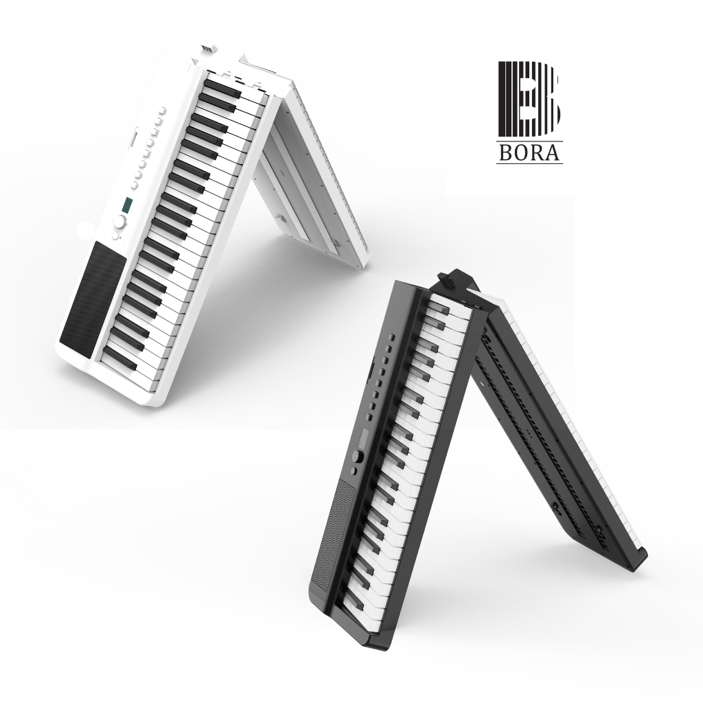 Đàn piano điện gấp gọn, Digital Foldable Piano - Bora BX40 PRO - Bluetooth, MIDI, Best digital piano
