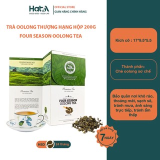 Trà ô long thượng hạng Hương Mai Cafe Premium Four Season Oolong Tea hương vị ngọt thanh 200gr