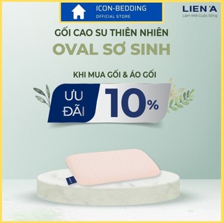Gối Cao Su Em Bé Oval Chính Hãng Liên Á