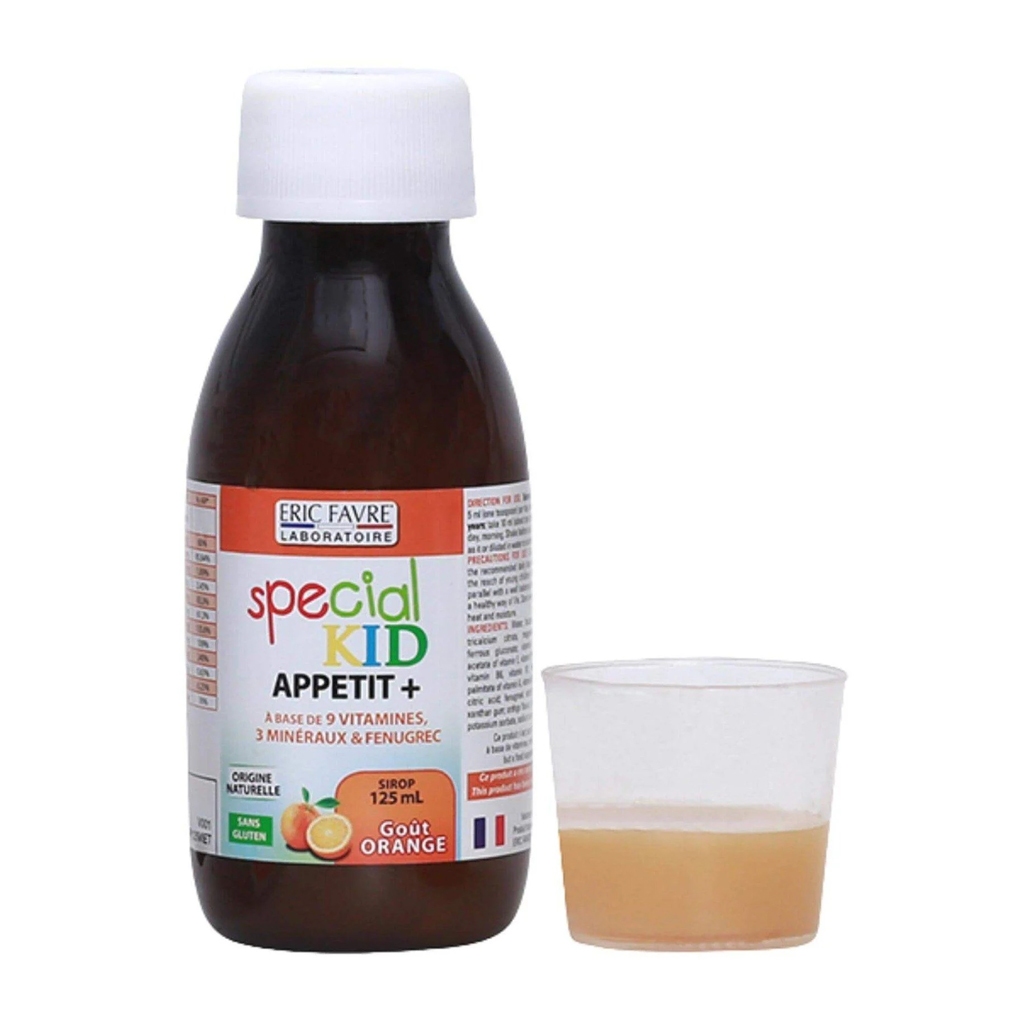Siro Ăn Ngon Cho Bé Special Kid Appetit Giúp Bé Hết Biếng Ăn, Khỏe Mạnh, Lanh Lợi (Chai 125ml)