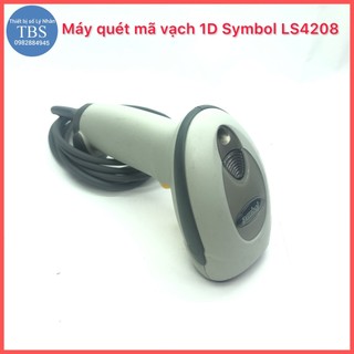 Máy quét mã vạch có dây 1D Symbol LS4208 đọc mã nhanh, chính xác (Hàng đã qua sử dụng, bảo hành lâu)