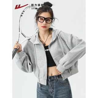 Áo khoác nỉ croptop hoodie zip dáng ngắn form rộng mũ to khoác thu trend 2024 Local brand STY