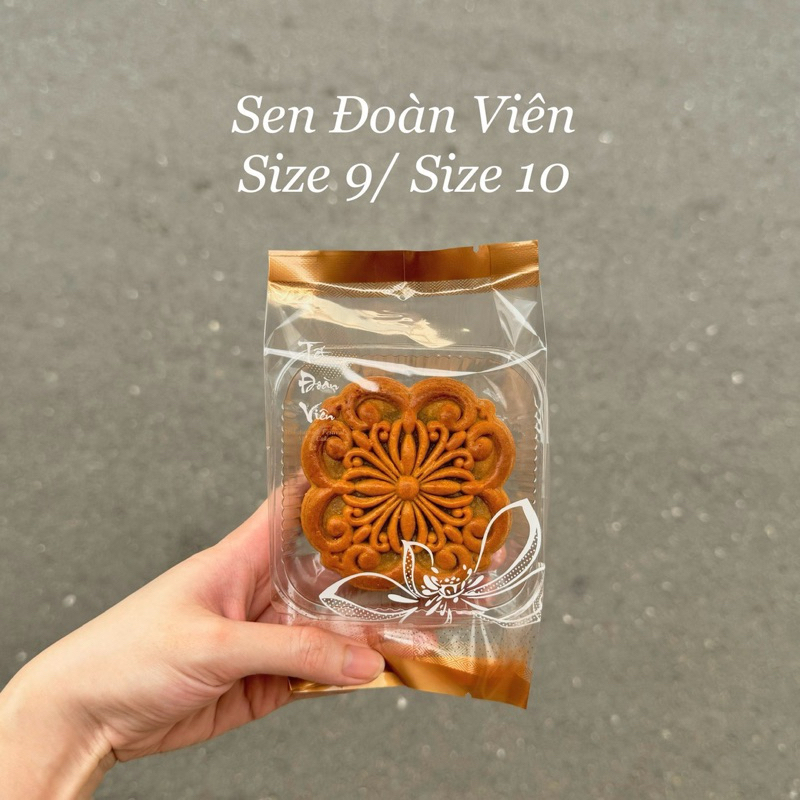 [Set 100 khay túi(150g)] Combo khay túi bánh trung thu 125-150g (khay số 9)