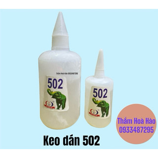 Keo 502 - keo dán sắt lọ tròn siêu dính 50g, 100g, 200g