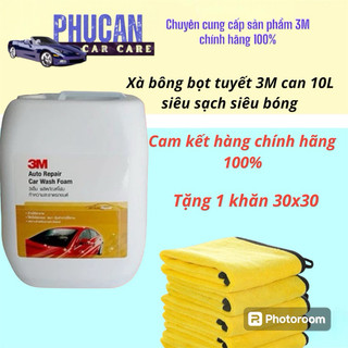 Xà bông bọt tuyết rửa xe 3m car wash foam can 10l