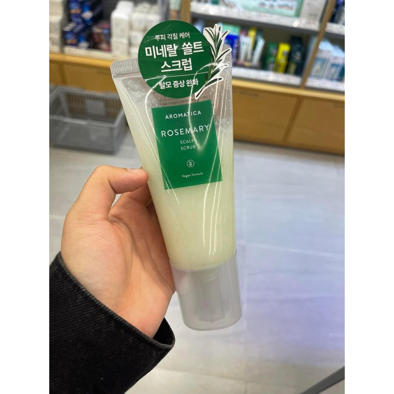 Tẩy Da Chết Da Đầu Aromatica Rosemary Scalp Scrub