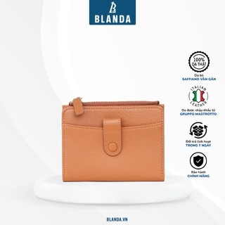 Ví mini unisex Blanda chất liệu da bò 7VNBG78