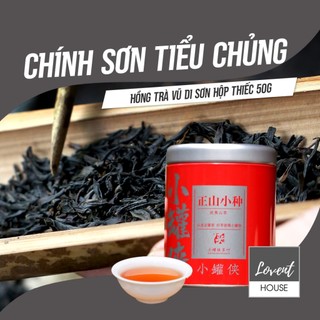  Hồng Trà Chính Sơn Tiểu Chủng Vũ Di Hộp thiếc 50g hậu ngọt béo mùi hoa quả - Lovent House 