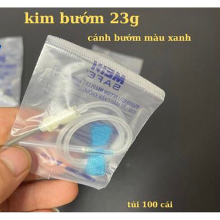 Kim lấy máu chân không, loại cánh bướm (100 chiếc/túi) Medisafe