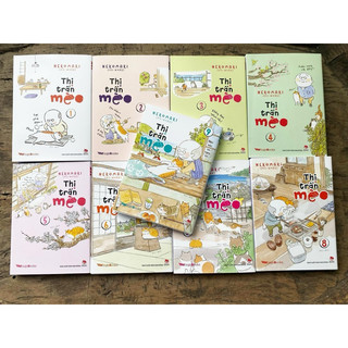 Thị trấn mèo 🐈 🐈‍⬛ - Trọn bộ 9 tập tặng kèm postcard mỗi tập