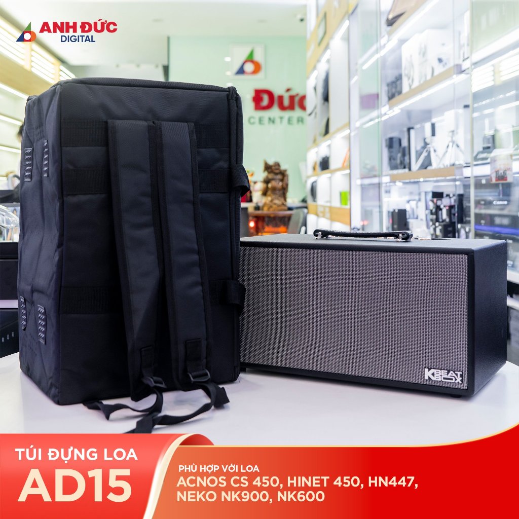 Túi Đựng Loa AD15 - Túi Loa Acnos CS450, Hinet450, HN447, NK900, NK600