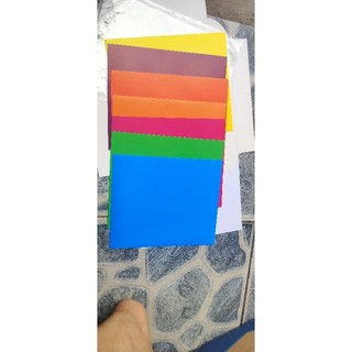 giấy thủ công đề can  A5 -xấp 7 tờ (7 màu)