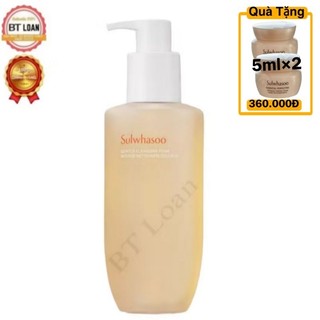 [ Mới 200ml Siêu Sale Rước Quà ] Sữa rửa mặt sulwhasoo dịu nhẹ làm sạch bụi bẩn dầu thừa và tẩy tế bào chết foam 200ml