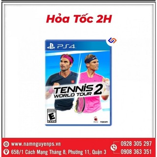Đĩa Game PS4 | Tennis World Tour 2