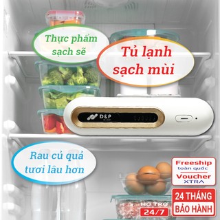 Máy Khử Mùi Tủ Lạnh, Khử Trùng, Khử Khuẩn, Giữ Tươi Thực Phẩm Ozone, Pin Sạc, 2 Chế Độ Thông Minh, Bảo Hành 24 Tháng