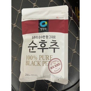 <Nhập Khẩu> Bột Tiêu Đen, Tiêu Bột Hàn Quốc 200G 순후추