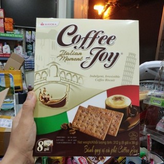 Bánh quy vị cà phê coffee joy hộp 312g