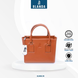 Túi tote nữ Blanda kiểu dáng trơn basic chất da tổng hợp cao cấp 9TTPU34