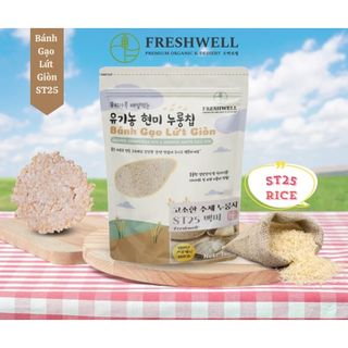 Bánh gạo lứt st25 100g freshwell