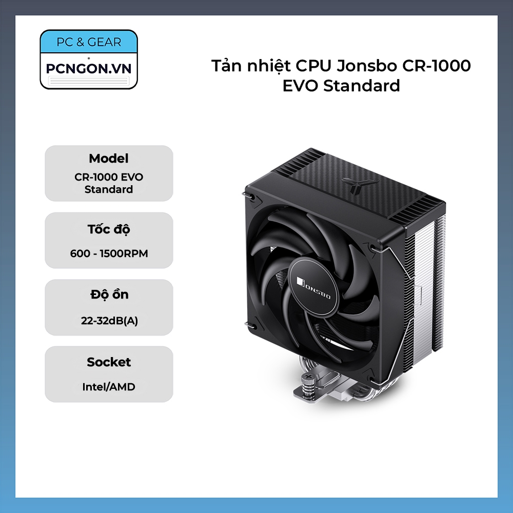 [PCNGON] Tản nhiệt CPU Jonsbo CR-1000 EVO Standard