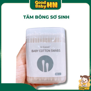 Hộp que tăm bông lấy ráy tai cho bé vệ sinh mũi cho bé